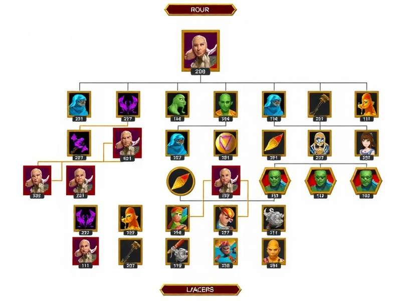 Archero Vanguard Paladin skill tree